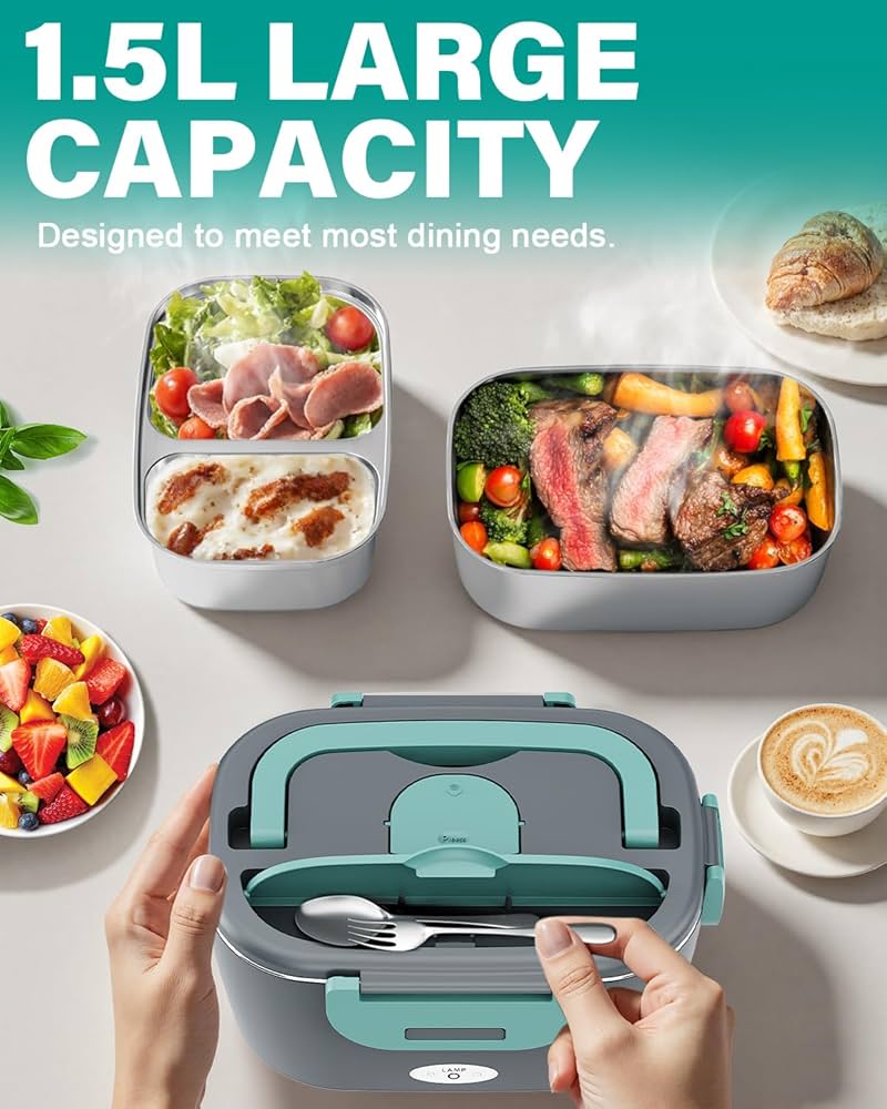 Amazon.com: Geveniss Electric Lunch Box for Men, Women